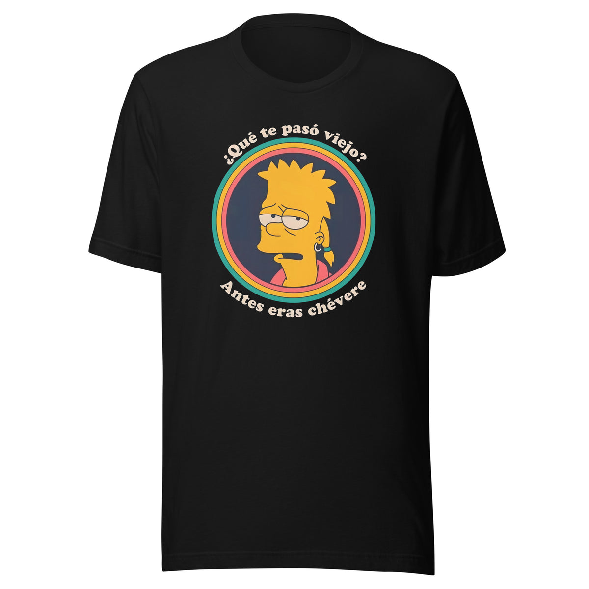 Playera antes eras chévere con bart, nuestras opciones de playeras son Unisex. disponible en Superstar. compra ahora en la mejor tienda online.