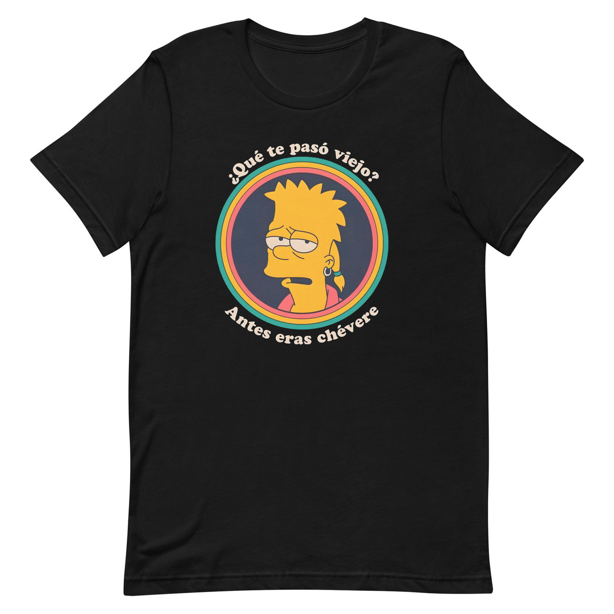 Playera antes eras chévere con bart, nuestras opciones de playeras son Unisex. disponible en Superstar. compra ahora en la mejor tienda online.