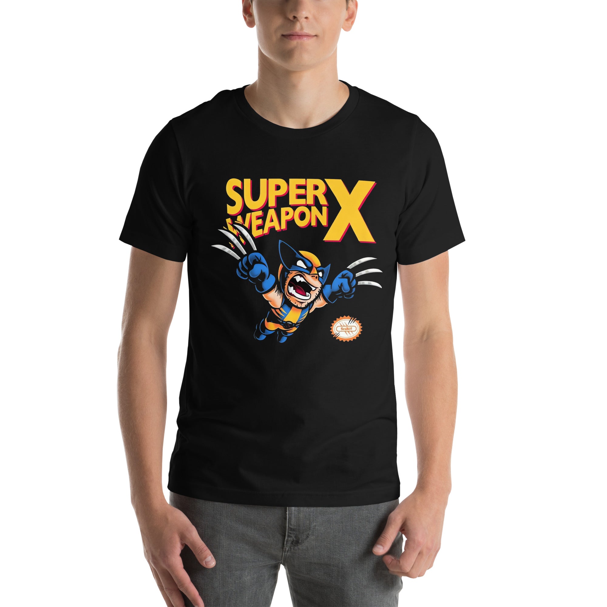 Playera Super Weapon X, Disponible en la mejor tienda online para comprar tu merch favorita, la mejor Calidad, compra Ahora en Superstar! 