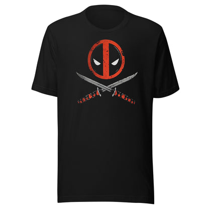 Playera Deadpool Shield, Disponible en la mejor tienda online para comprar tu merch favorita, la mejor Calidad, compra Ahora en Superstar! 