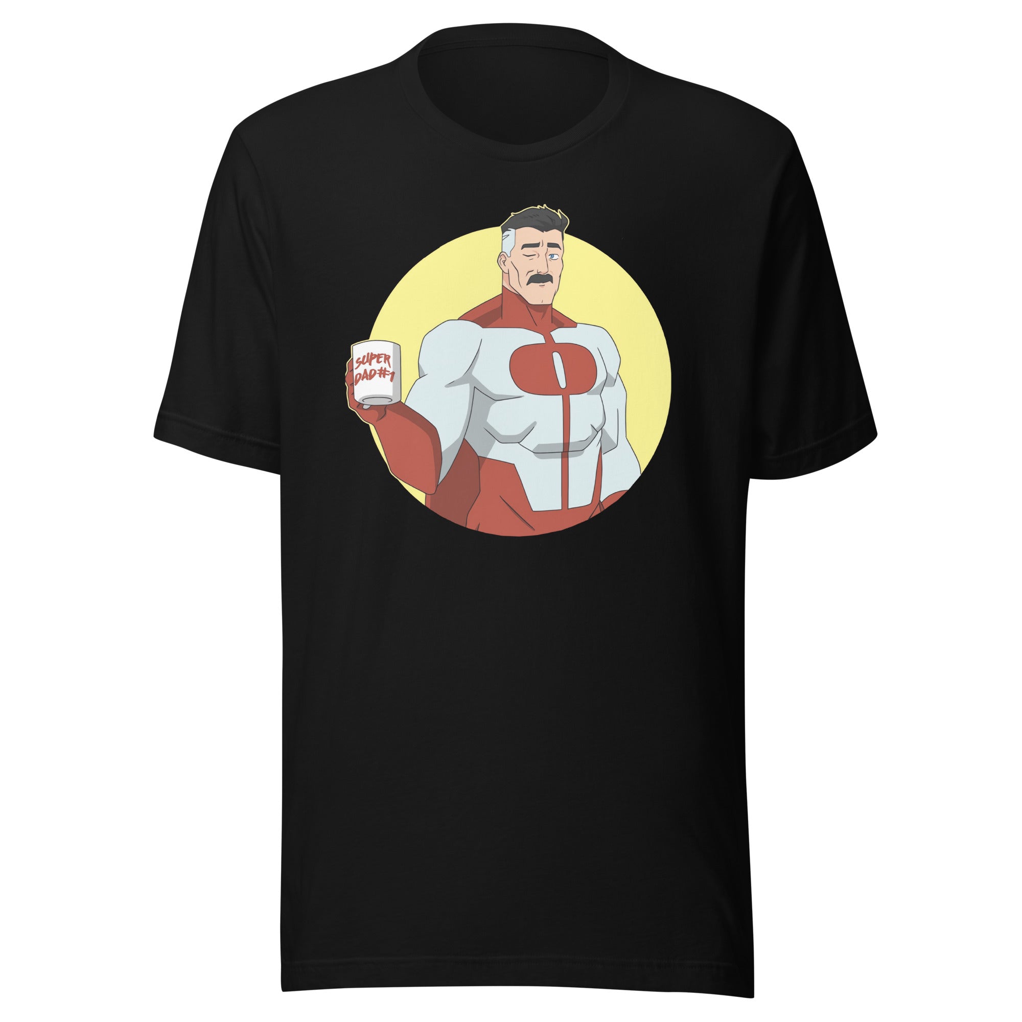 Playera Super Dad #1, Disponible en la mejor tienda online para comprar tu merch favorita, la mejor Calidad, compra Ahora en Superstar! 