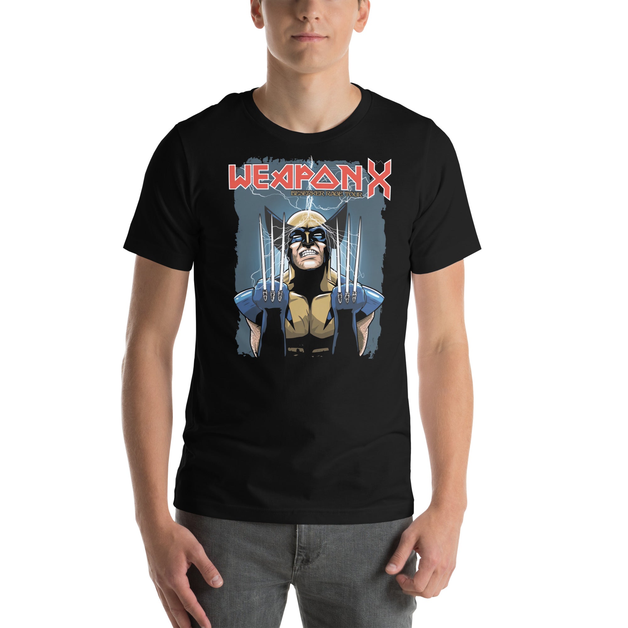 Playera Weapon X, Disponible en la mejor tienda online para comprar tu merch favorita, la mejor Calidad, compra Ahora en Superstar! 