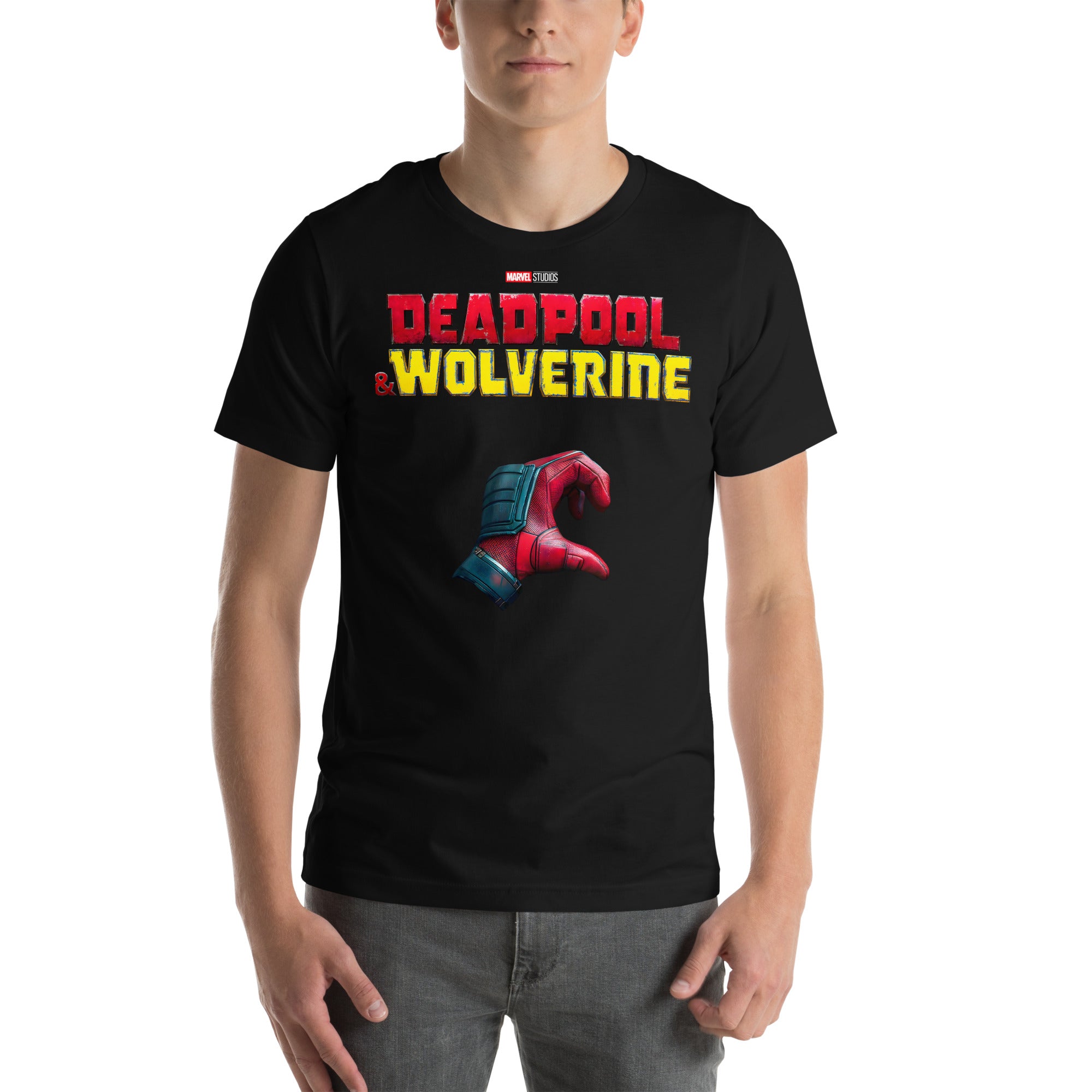 Playera Deadpool Hand, Disponible en la mejor tienda online para comprar tu merch favorita, la mejor Calidad, compra Ahora en Superstar!