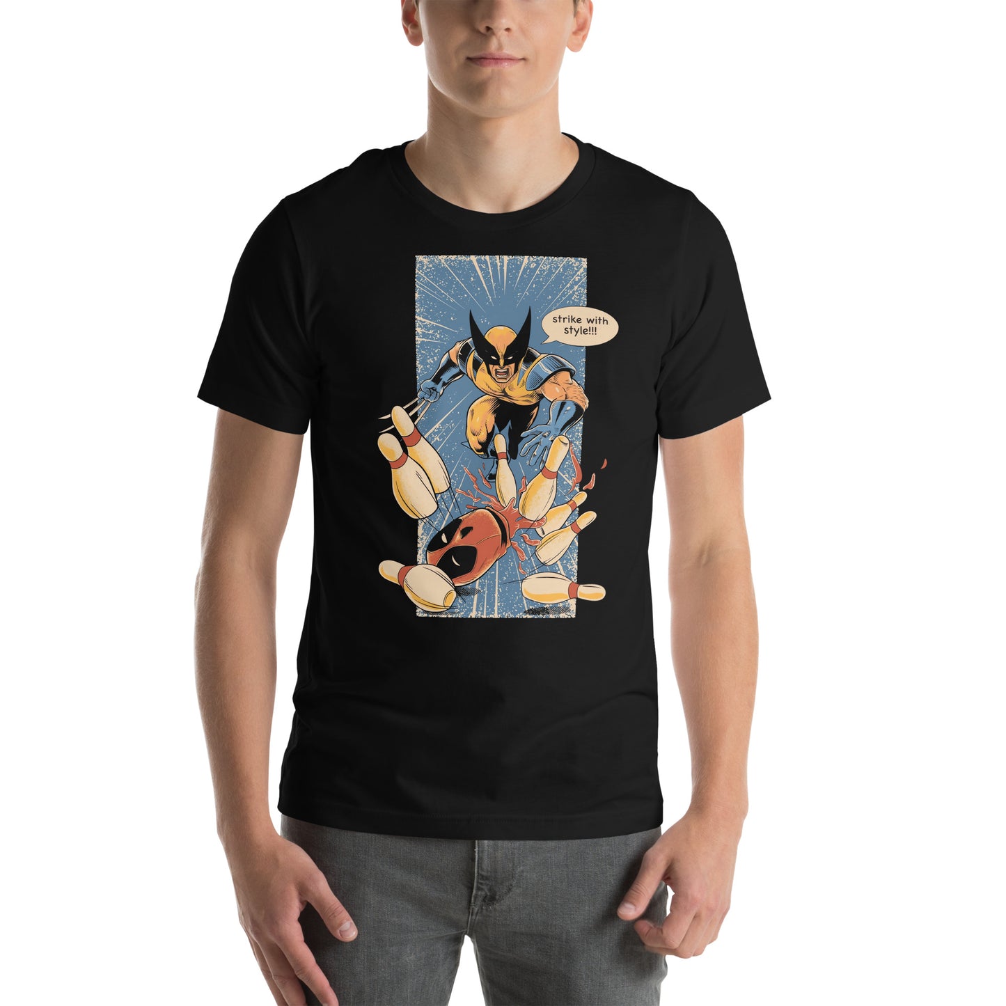 Playera Strike Wolverine & Deadpool, Disponible en la mejor tienda online para comprar tu merch favorita, la mejor Calidad, compra Ahora en Superstar!