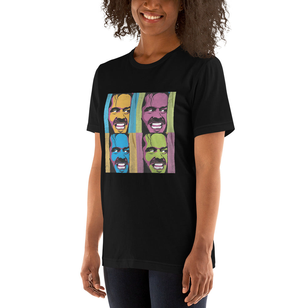 ¡Compra el mejor merchandising en Superstar! Encuentra diseños únicos y de alta calidad en playeras, Playera El Resplandor Pop