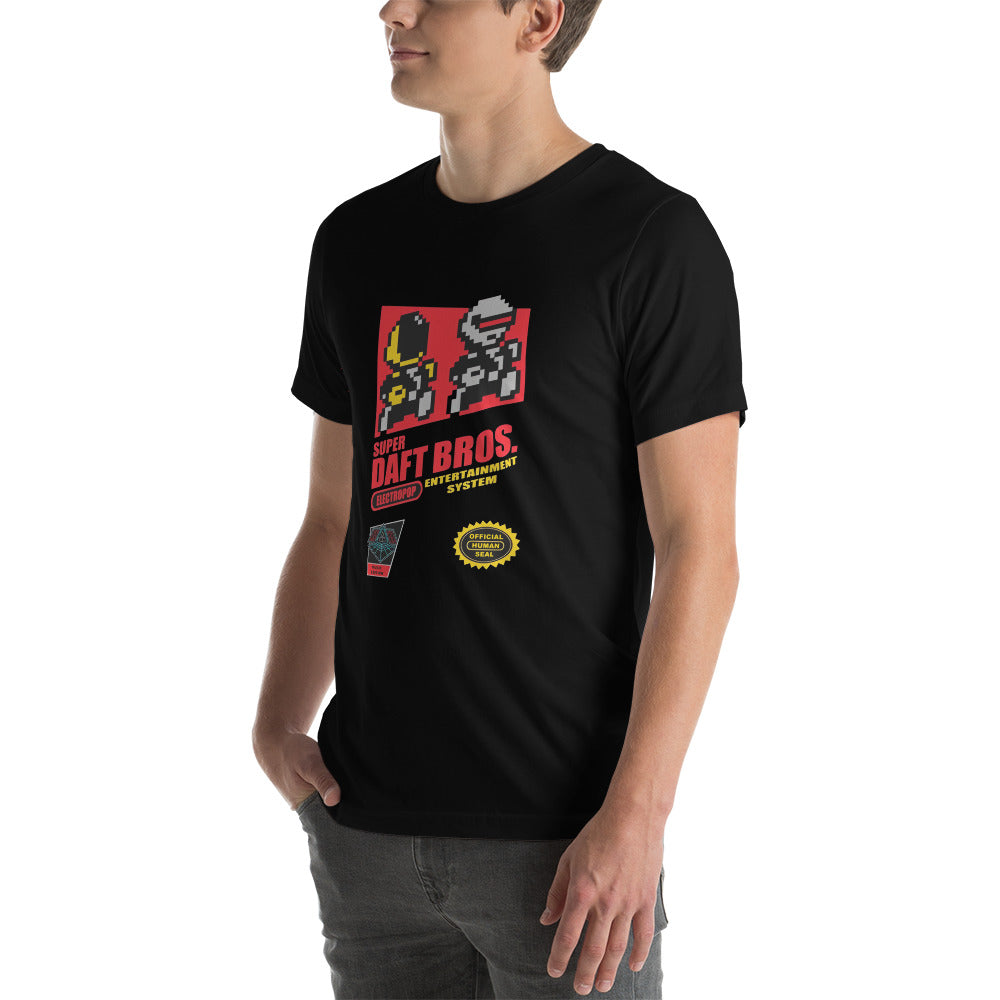 ¡Compra el mejor merchandising en Superstar! Encuentra diseños únicos y de alta calidad en playeras, Playera Super Daft Bros.