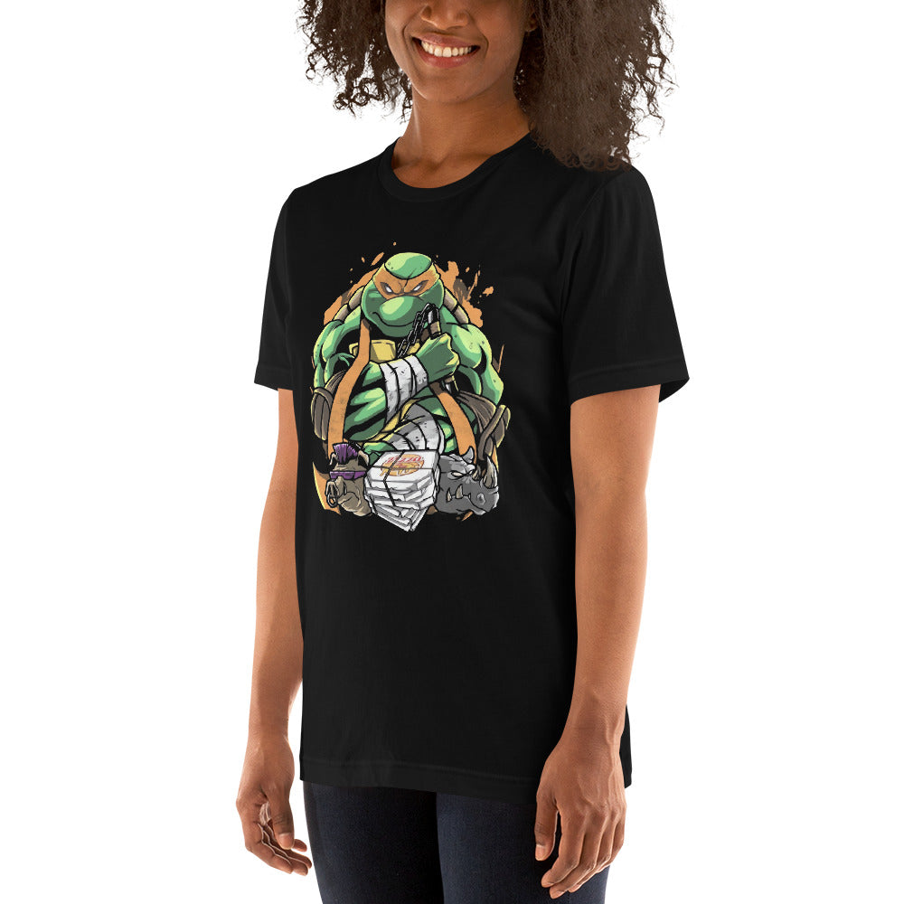 ¡Compra el mejor merchandising en Superstar! Encuentra diseños únicos y de alta calidad en playeras, Camiseta Michelangelo