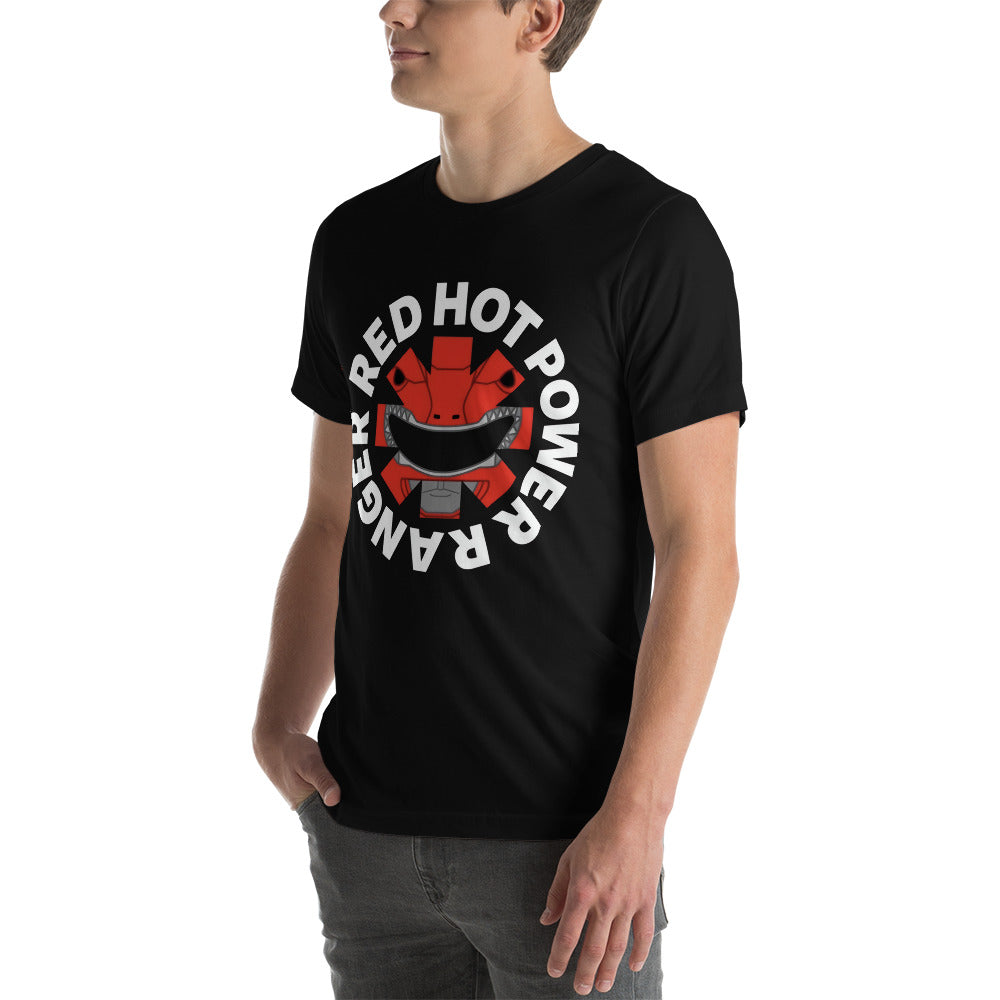 Camiseta Red Hot Power Ranger, nuestras opciones de playeras son Unisex. disponible en Superstar. Compra y envíos internacionales.