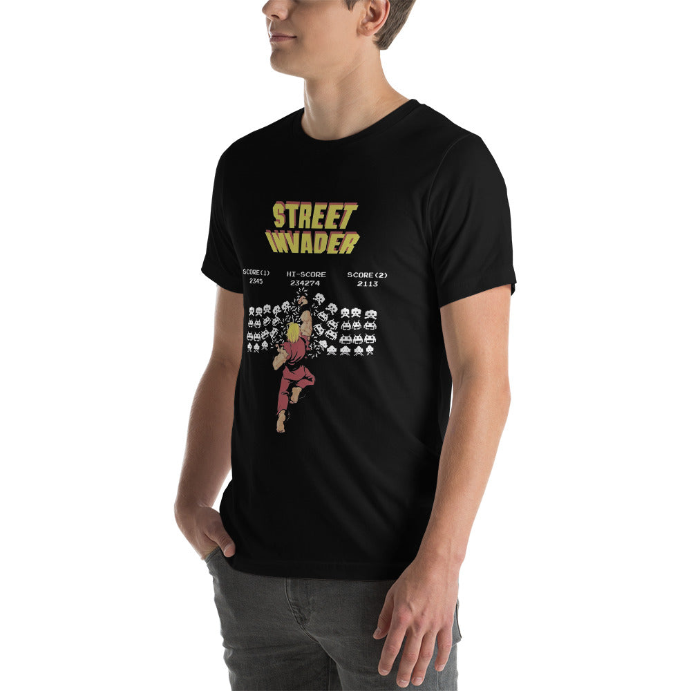 Camiseta Street Invader, nuestras opciones de playeras son Unisex. disponible en Superstar. Compra y envíos internacionales.