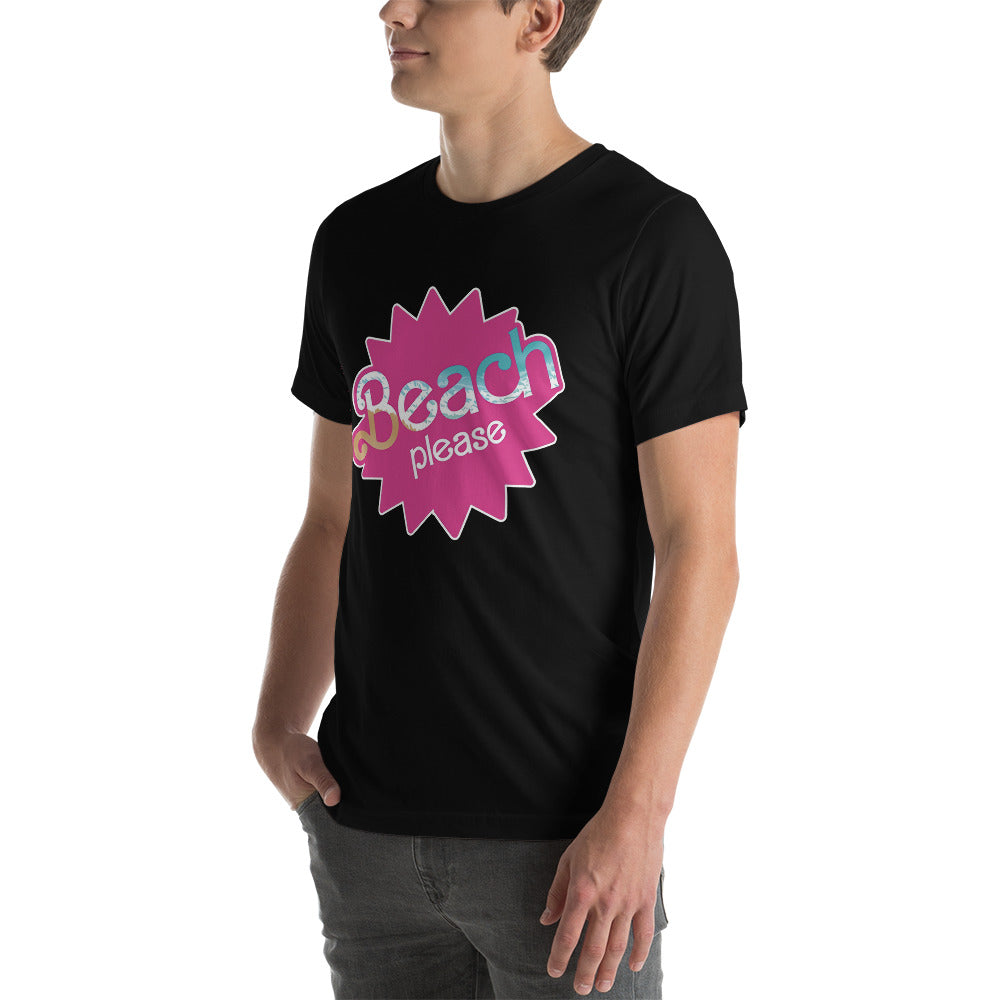 ¡Compra el mejor merchandising en Superstar! Encuentra diseños únicos y de alta calidad en playeras, Camiseta Barbie Beach Please