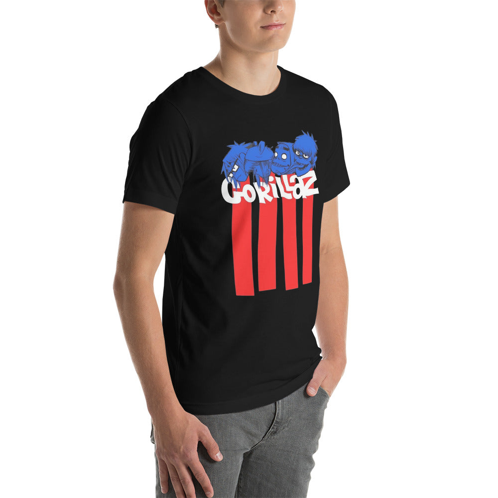 ¡Compra el mejor merchandising en Superstar! Encuentra diseños únicos y de alta calidad en playeras, Playera de Gorillaz Players