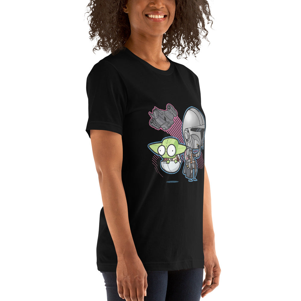 Camiseta Mandalorian Zim, nuestras opciones de playeras son Unisex. disponible en Superstar. Compra y envíos internacionales.