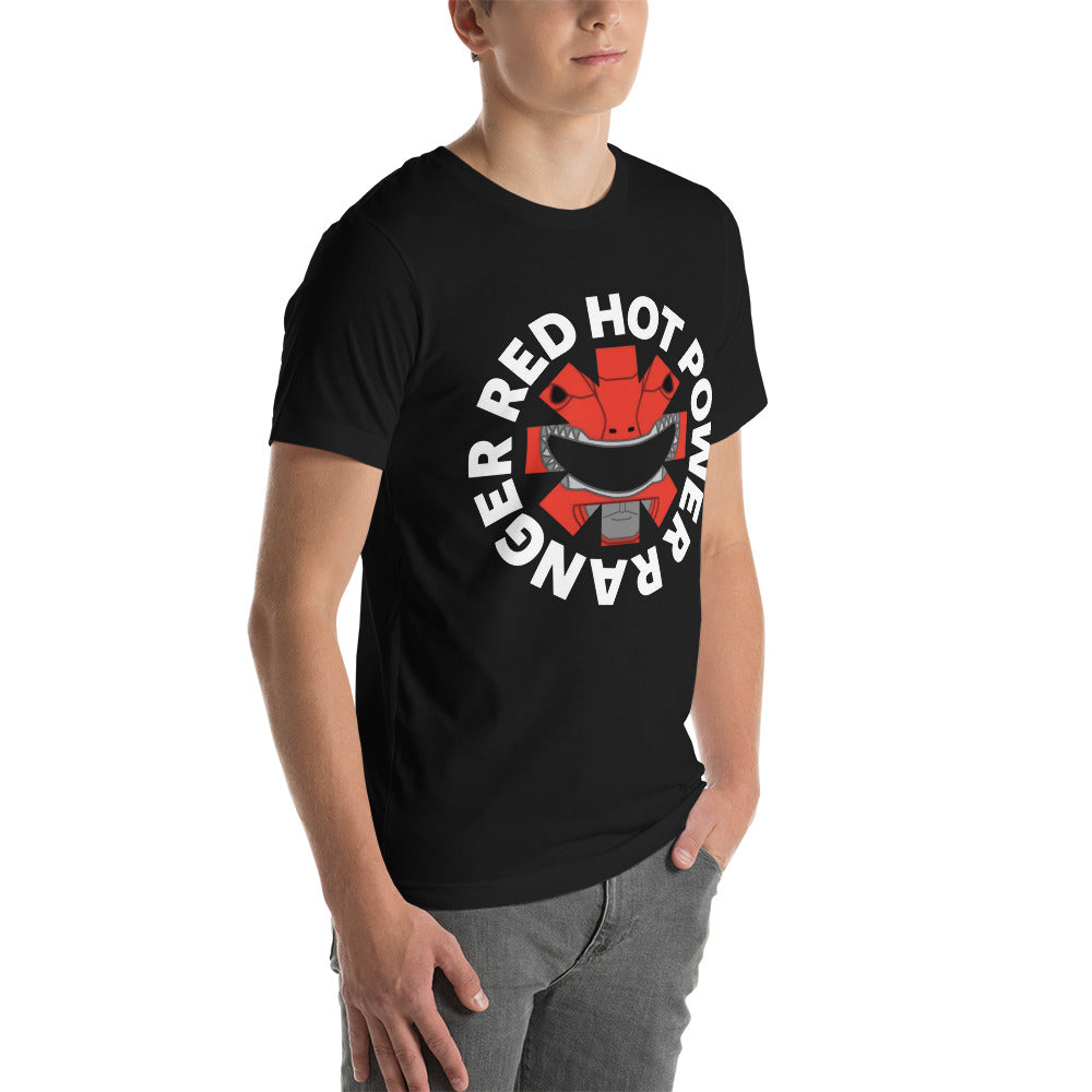 Camiseta Red Hot Power Ranger, nuestras opciones de playeras son Unisex. disponible en Superstar. Compra y envíos internacionales.