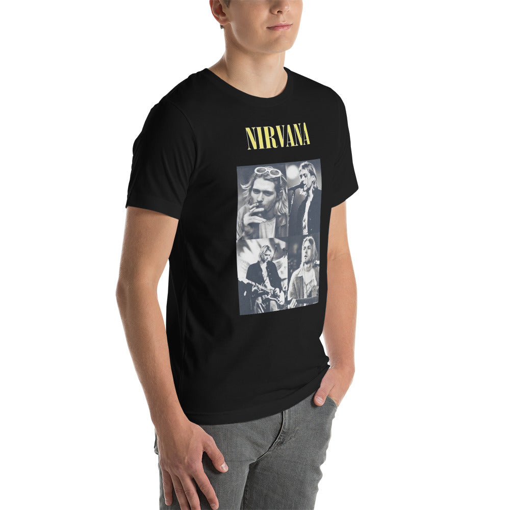 Camiseta Kurt Cobain, nuestras opciones de playeras son Unisex. disponible en Superstar. Compra y envíos internacionales.