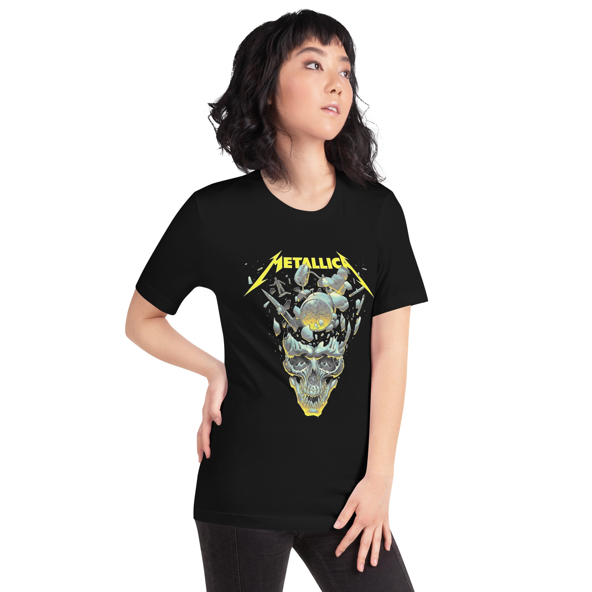 Camiseta Metallica Skull, Disponible en la mejor tienda online para comprar tu merch favorita, la mejor Calidad, compra Ahora en Superstar! 