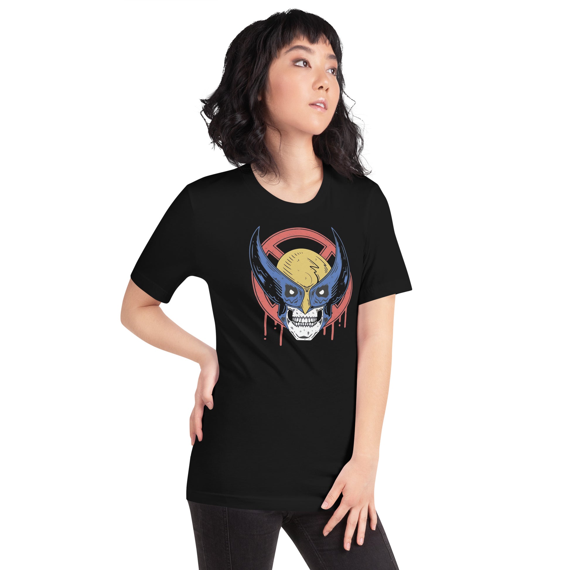 Camiseta Wolverine Skull, Disponible en la mejor tienda online para comprar tu merch favorita, la mejor Calidad, compra Ahora en Superstar! 