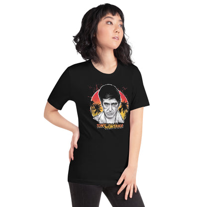 Camiseta Tony Montana, Disponible en la mejor tienda online para comprar tu merch favorita, la mejor Calidad, compra Ahora en Superstar! 