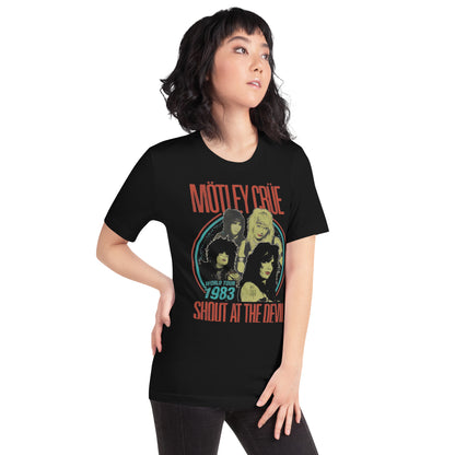 Camiseta Mötley Crüe Banda, Disponible en la mejor tienda online para comprar tu merch favorita, la mejor Calidad, compra Ahora en Superstar! 