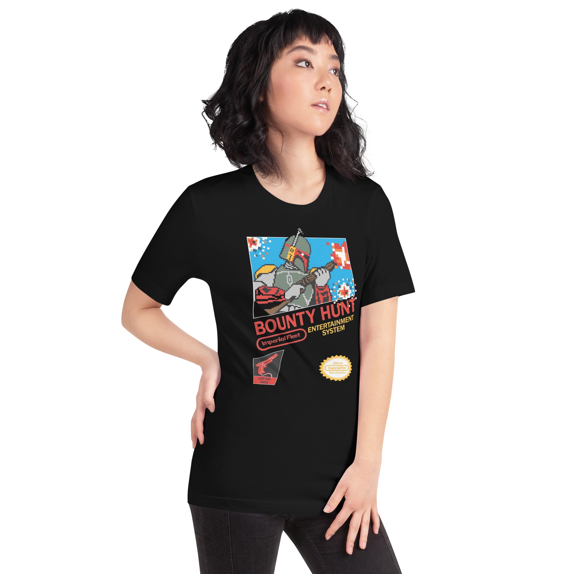 Camiseta Bounty Hunt Nes, Disponible en la mejor tienda online para comprar tu merch favorita, la mejor Calidad, compra Ahora en Superstar! 