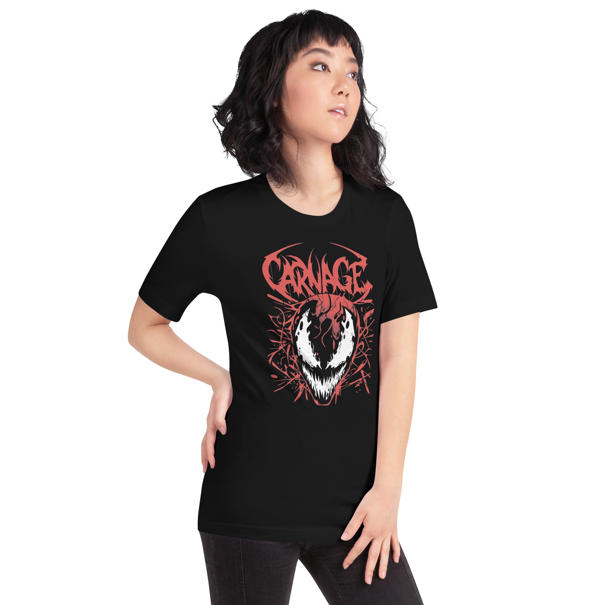 Camiseta Carnage, Disponible en la mejor tienda online para comprar tu merch favorita, la mejor Calidad, compra Ahora en Superstar! 