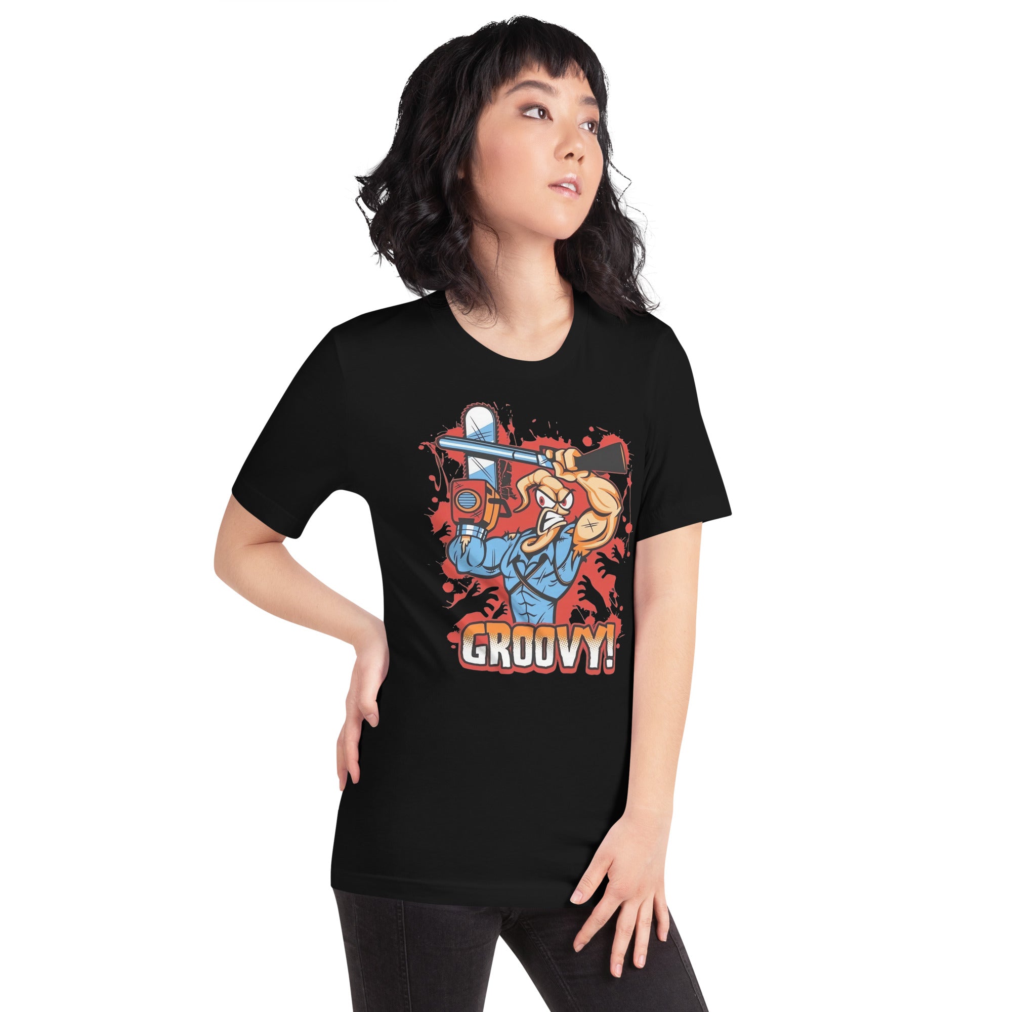 Camiseta Groovy Earthworm Jim, Disponible en la mejor tienda online para comprar tu merch favorita, la mejor Calidad, compra Ahora en Superstar! 