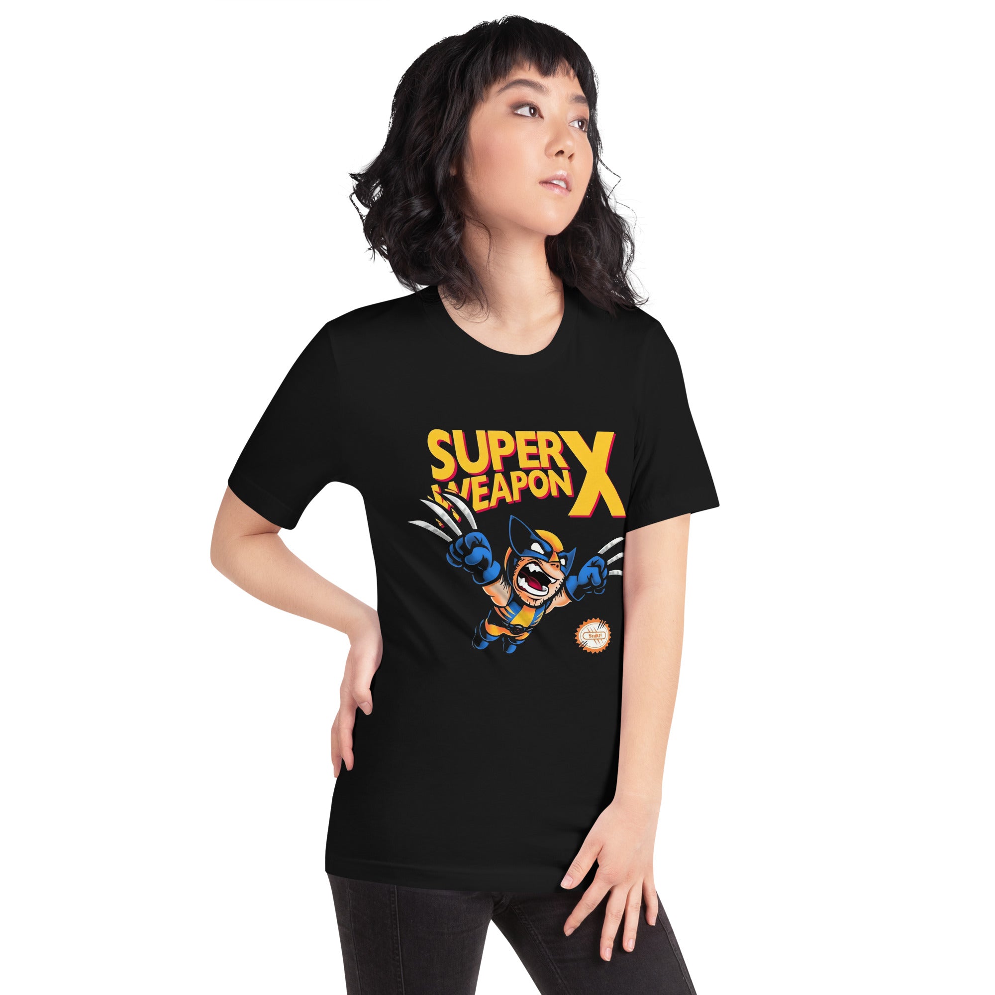 Playera Super Weapon X, Disponible en la mejor tienda online para comprar tu merch favorita, la mejor Calidad, compra Ahora en Superstar! 