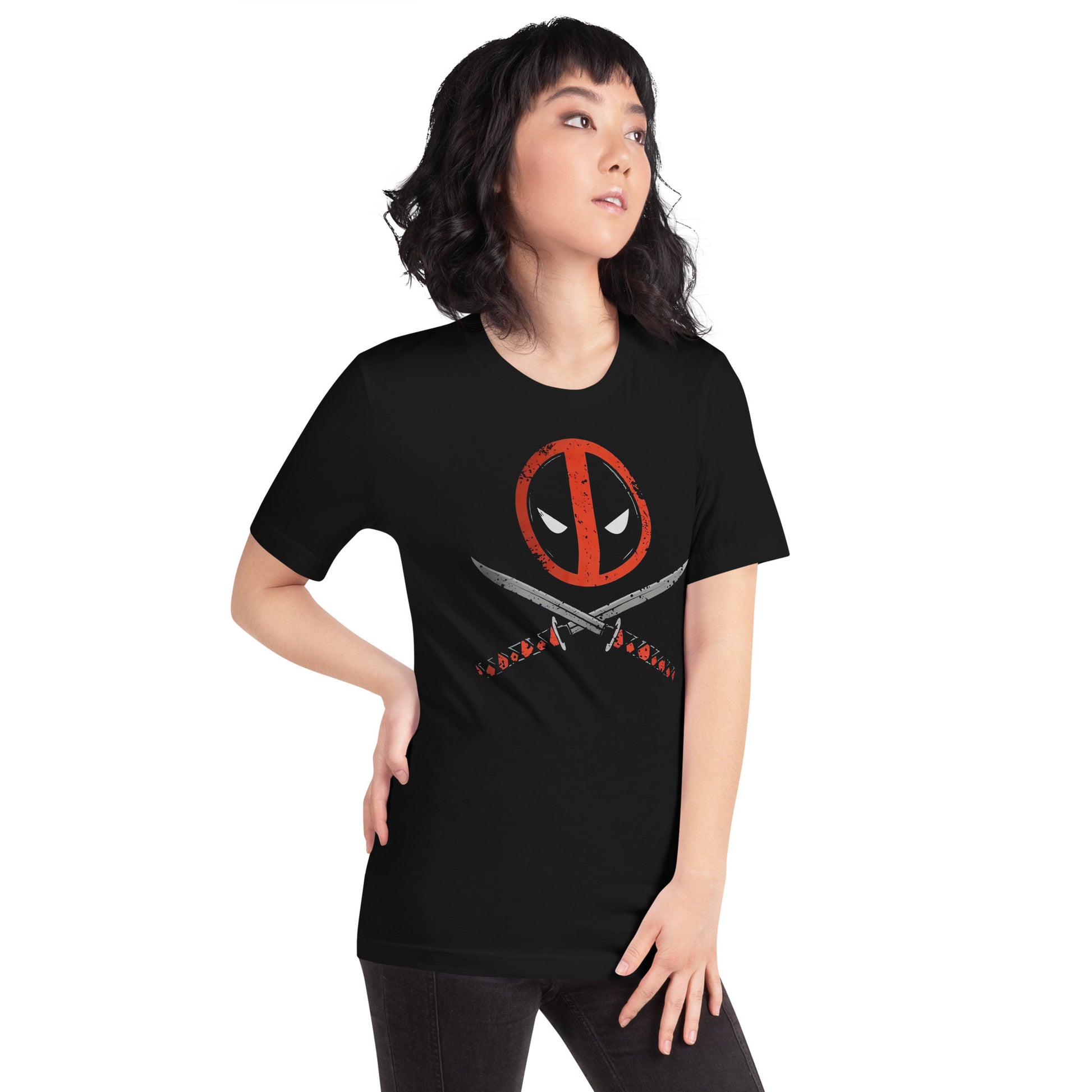 Playera Deadpool Shield, Disponible en la mejor tienda online para comprar tu merch favorita, la mejor Calidad, compra Ahora en Superstar! 