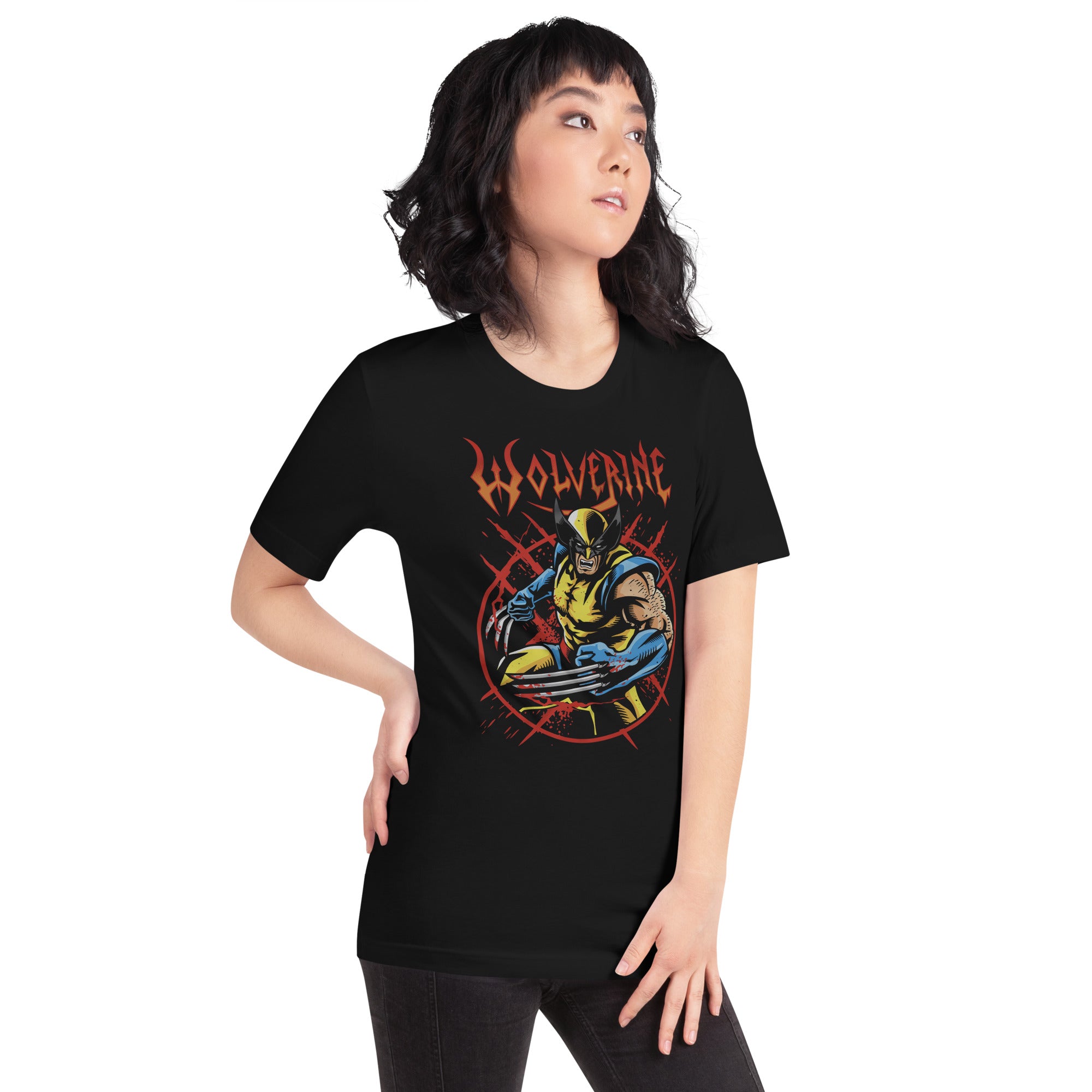 Playera Wolverine Rock, Disponible en la mejor tienda online para comprar tu merch favorita, la mejor Calidad, compra Ahora en Superstar! 