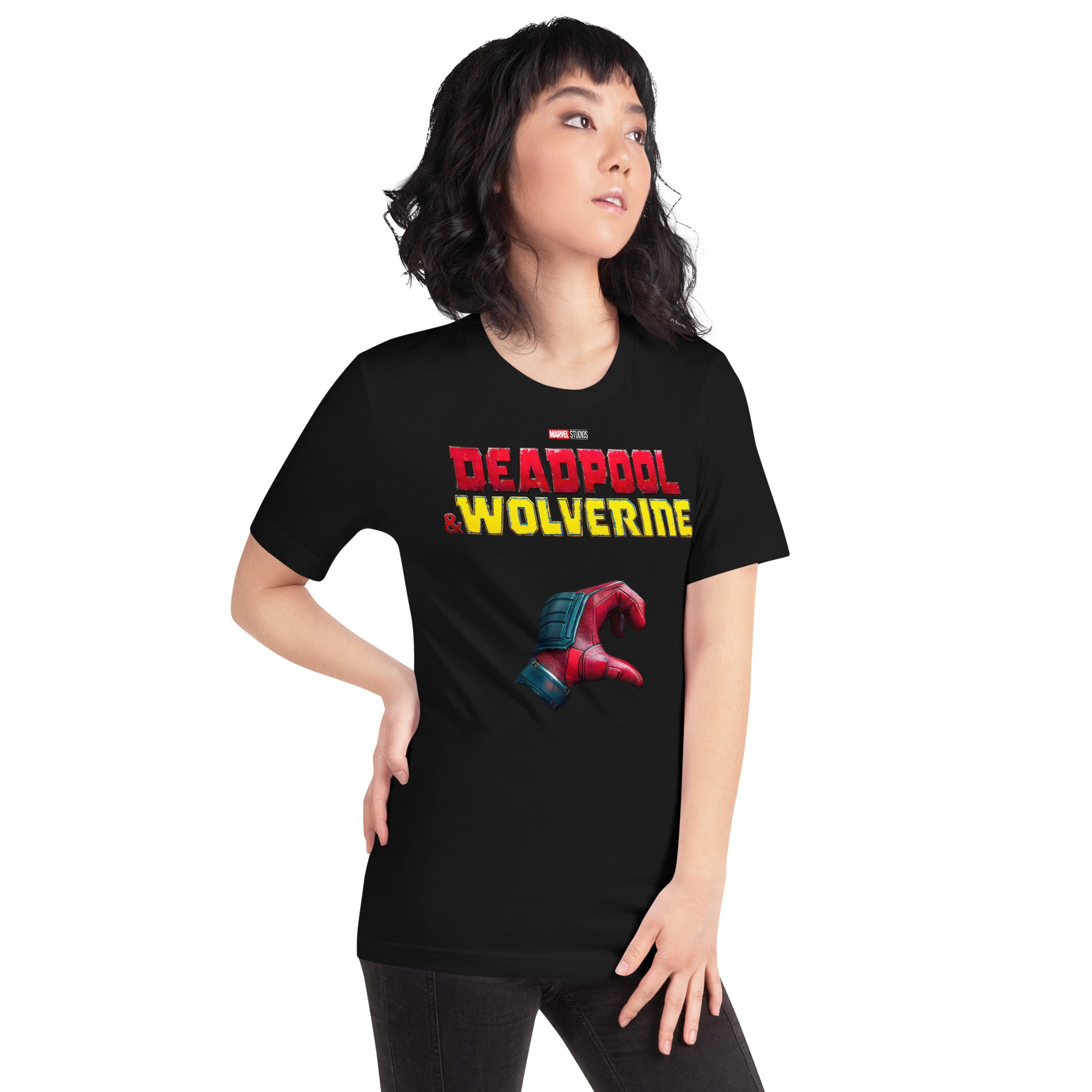 Playera Deadpool Hand, Disponible en la mejor tienda online para comprar tu merch favorita, la mejor Calidad, compra Ahora en Superstar!