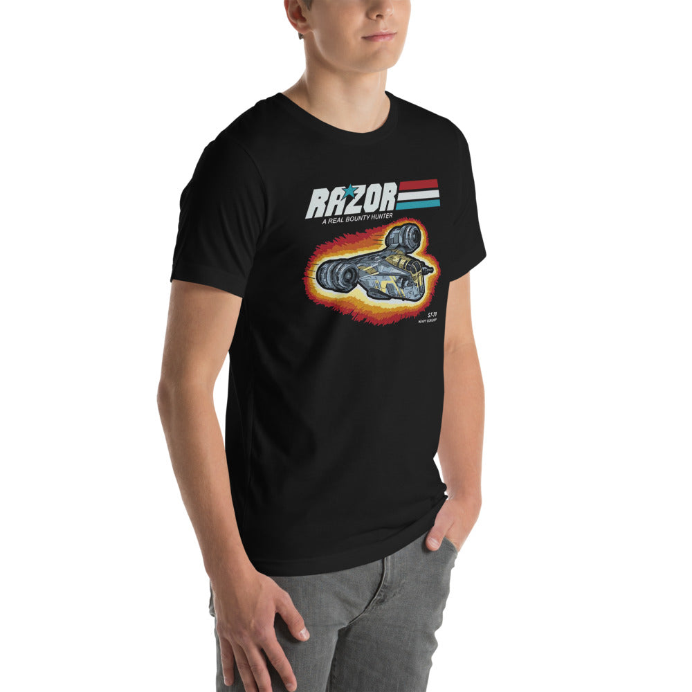 Modelo masculino lateral