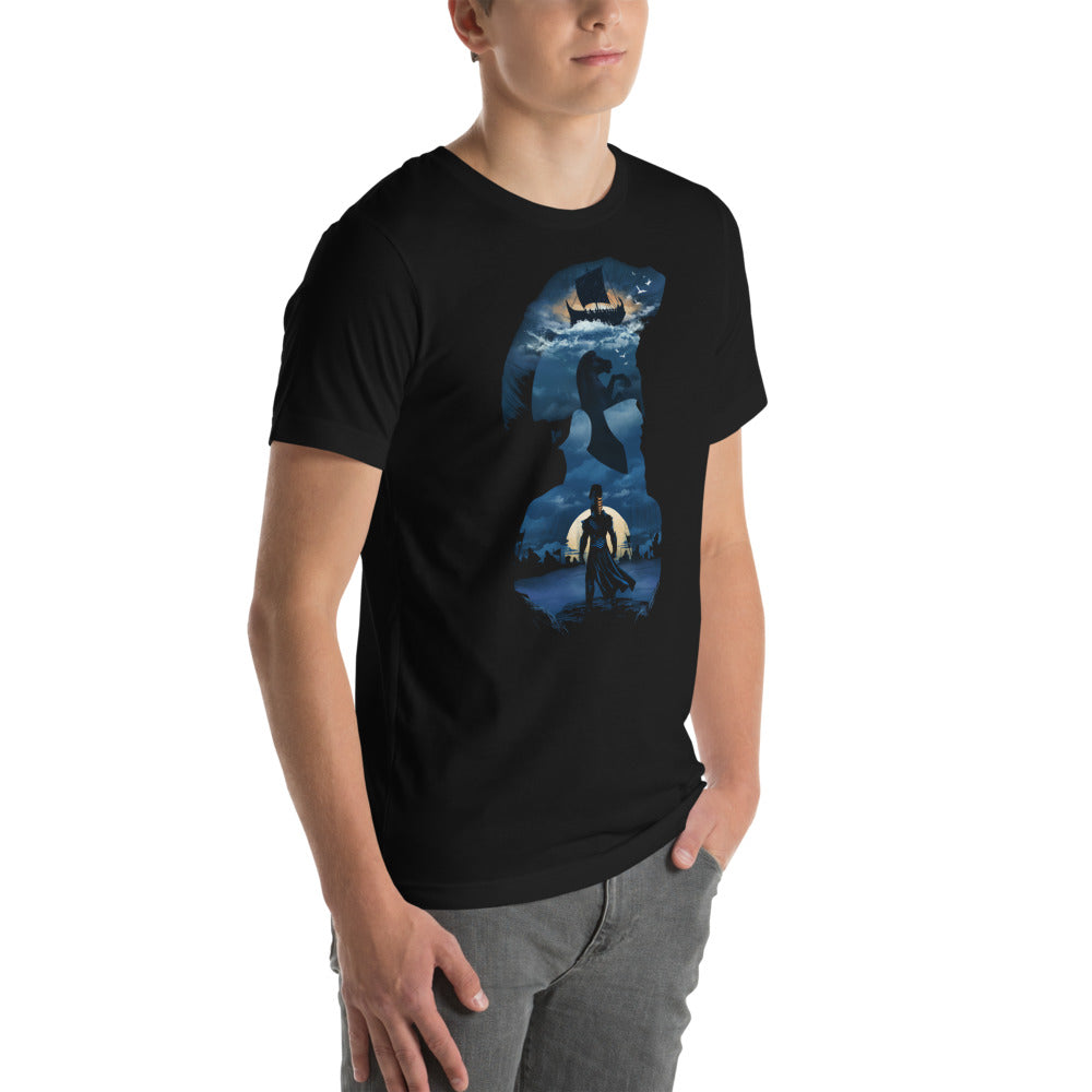 Modelo masculino lateral