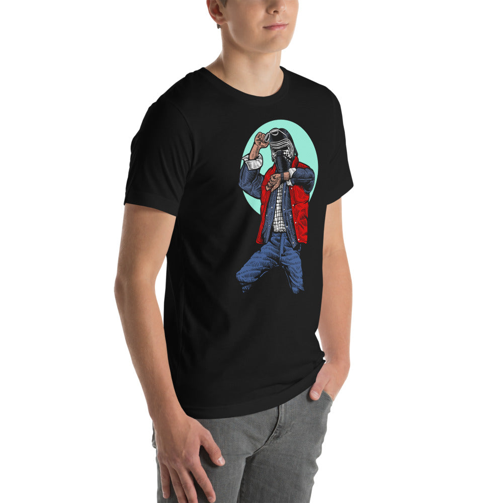 Modelo masculino lateral
