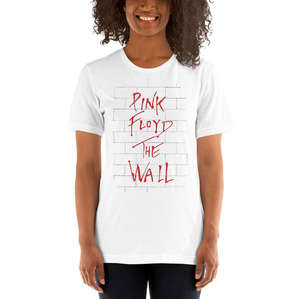 ¡Compra el mejor merchandising en Superstar! Encuentra diseños únicos y de alta calidad en playeras, Camiseta The White Wall Pink Floyd