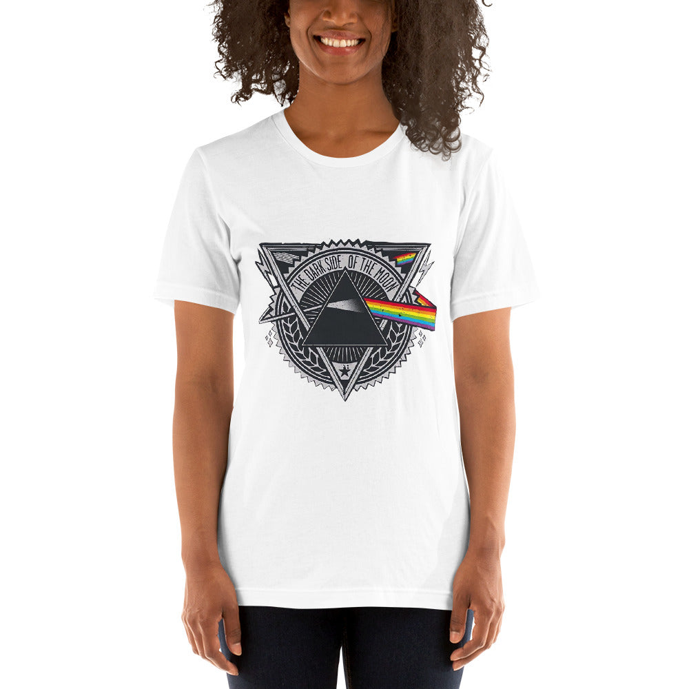 Camiseta The Dark Side Pink Floyd, nuestras opciones de playeras son Unisex. disponible en Superstar. Compra y envíos internacionales.