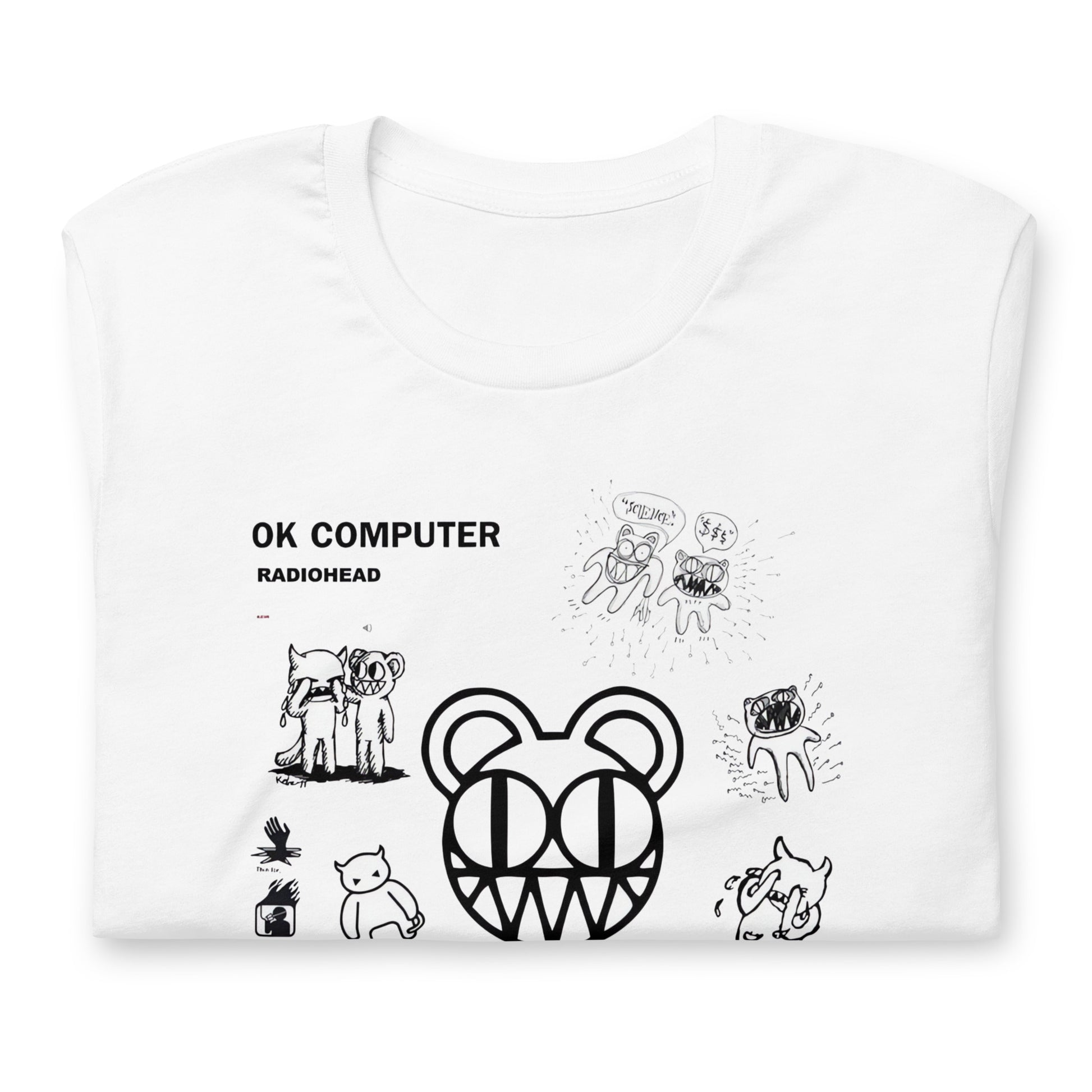 ¡Compra el mejor merchandising en Superstar! Encuentra diseños únicos y de alta calidad en camisetas únicas, Camiseta Radiohead Ok Computer