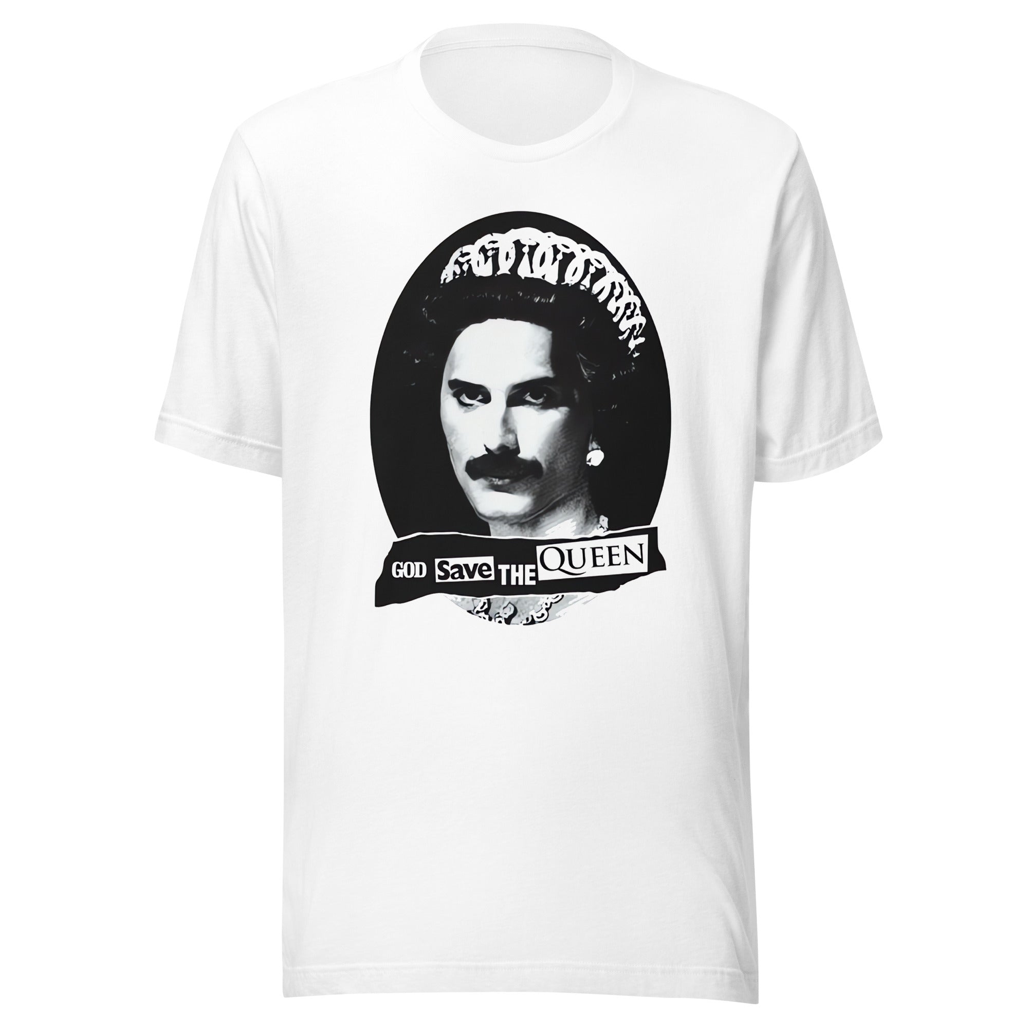 Camiseta de God Save the Queen, nuestras opciones de playeras son Unisex. disponible en Superstar. Compra y envíos internacionales 