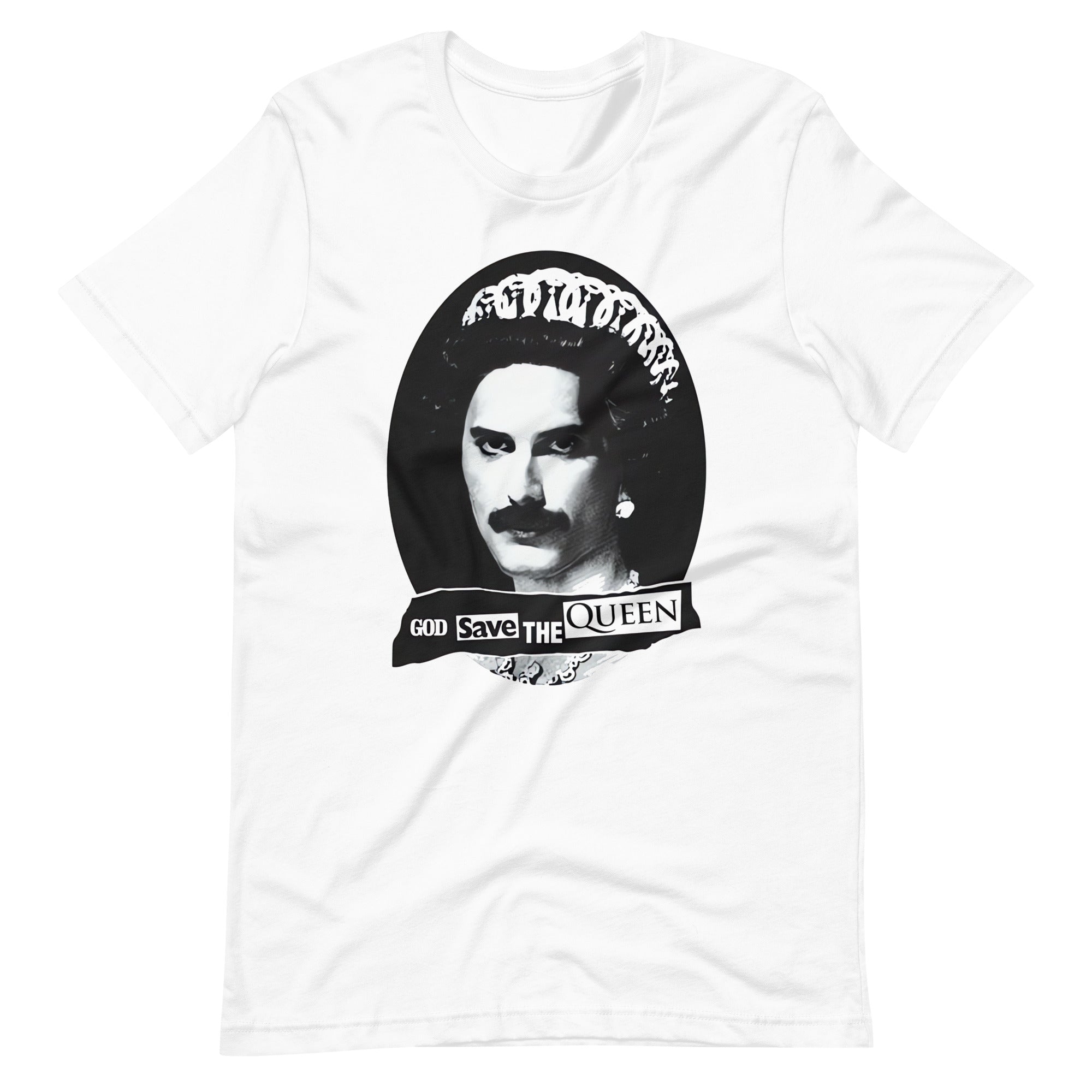 Camiseta de God Save the Queen, nuestras opciones de playeras son Unisex. disponible en Superstar. Compra y envíos internacionales 