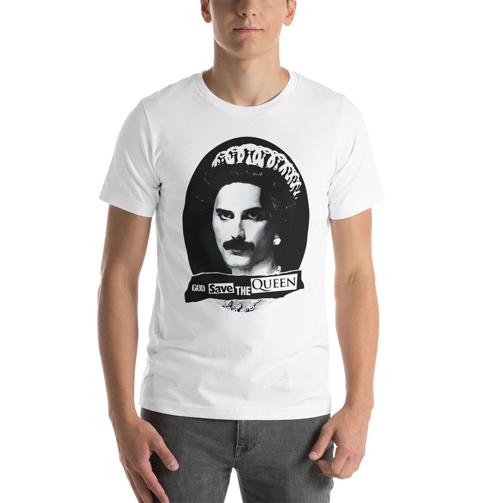 Camiseta de God Save the Queen, nuestras opciones de playeras son Unisex. disponible en Superstar. Compra y envíos internacionales 