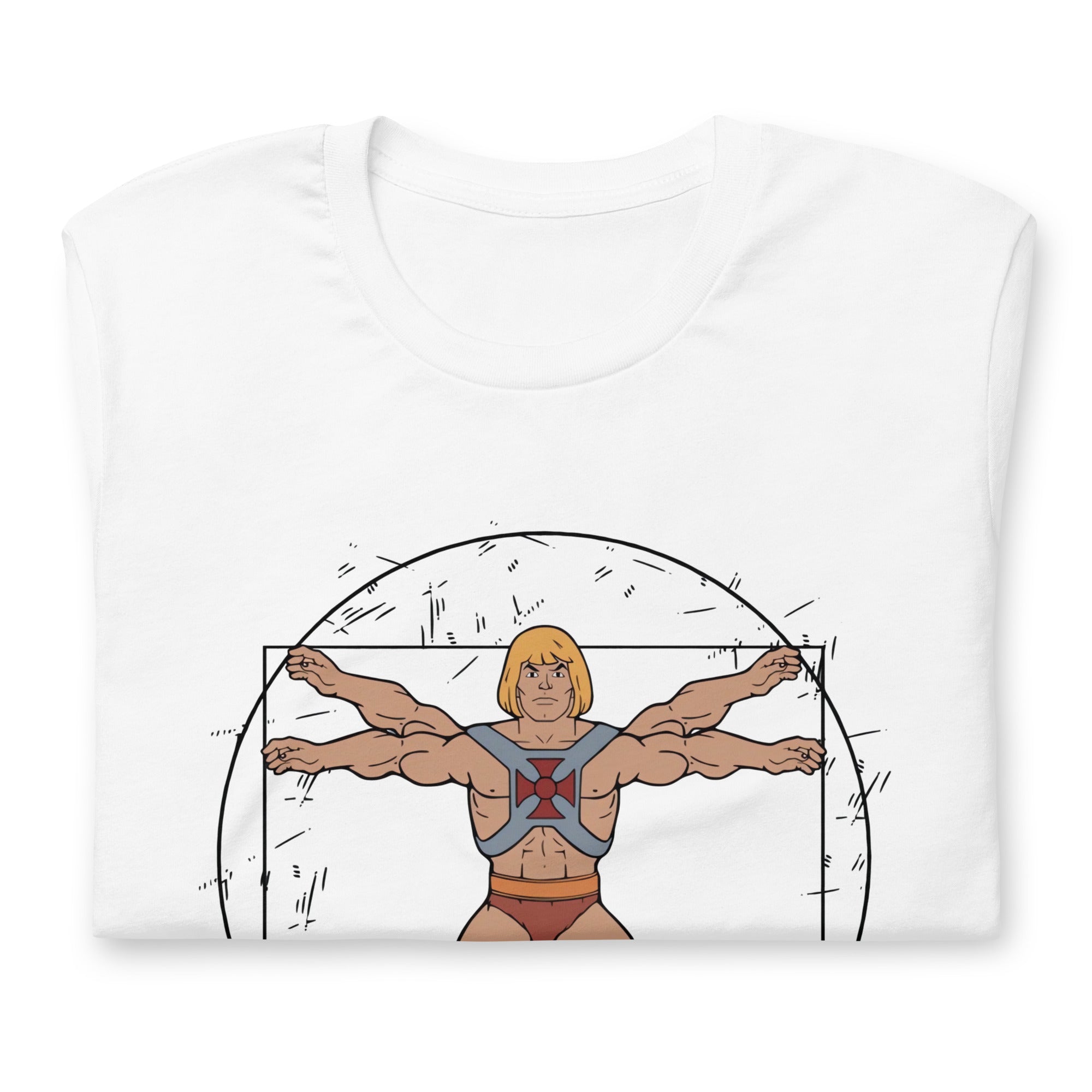 ¿Eres fanático de He-man y buscas una prenda que refleje tu amor por este icónico personaje? ¡La playera Vitruvio He-man es justo lo que necesitas!