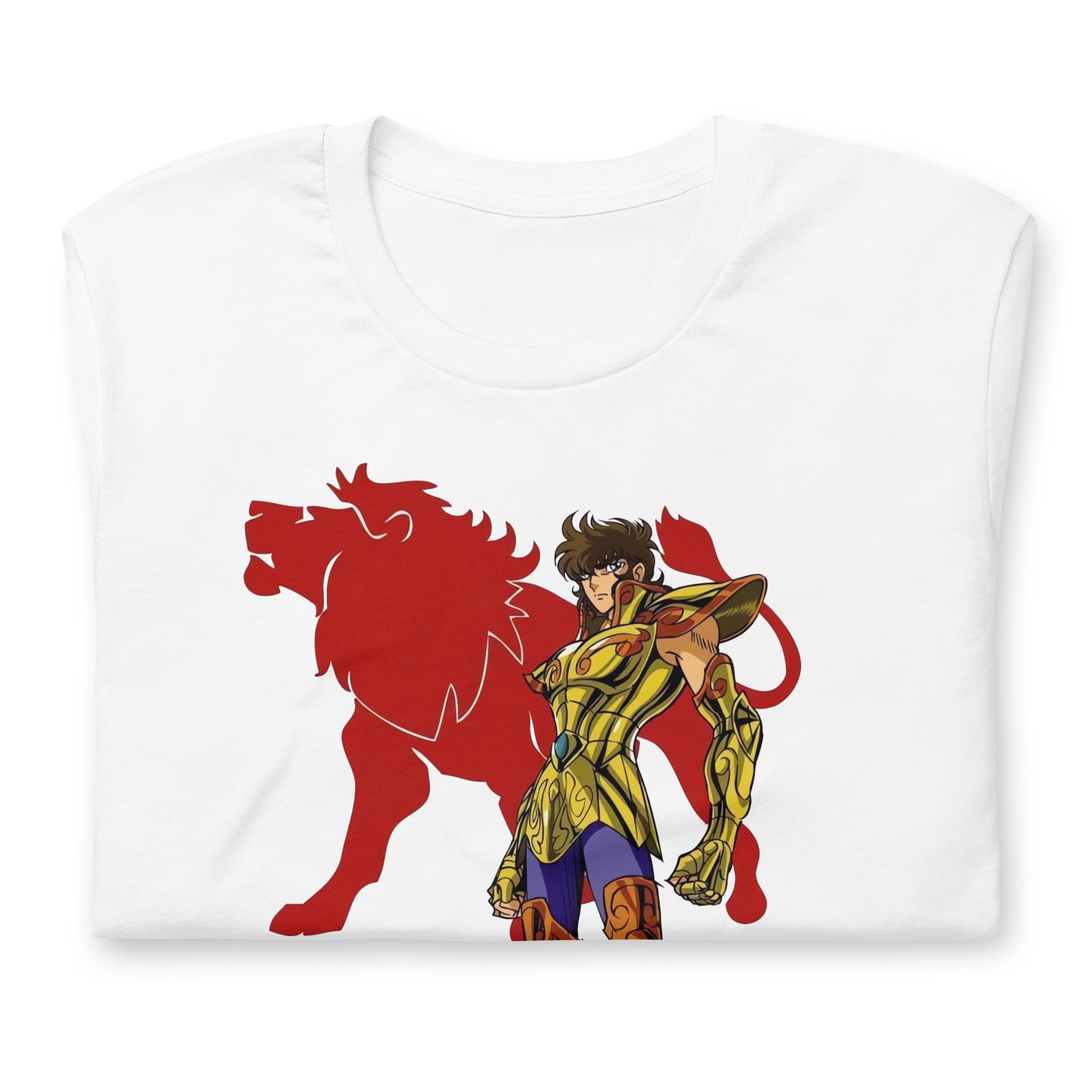 Camiseta Aioria de Leo Dorado, nuestras opciones de playeras son Unisex. disponible en Superstar. Compra y envíos internacionales. compra online.