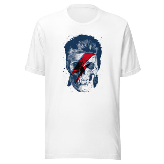 Camiseta David Bowie skeleton, nuestras opciones de playeras son Unisex. disponible en Superstar. Compra y envíos internacionales. compra online.