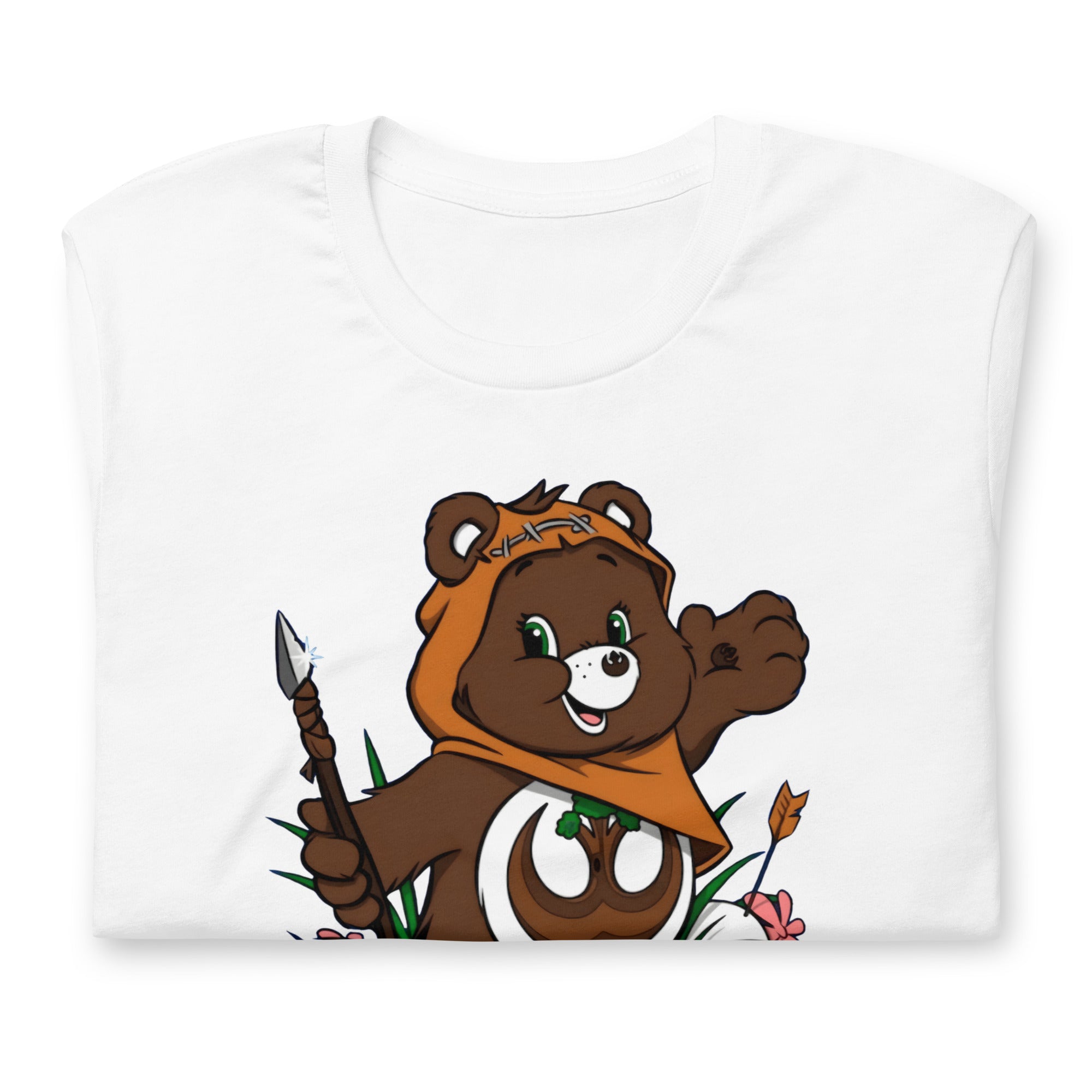 ¡Compra el mejor merchandising en Superstar! Encuentra diseños únicos y de alta calidad en playeras, sudaderos, gorras y más. Playera Ewok Cariñosito