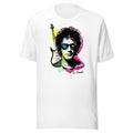 Camiseta de Gustavo Cerati, nuestras opciones de playeras son Unisex. disponible en Superstar. Compra y envíos internacionales.