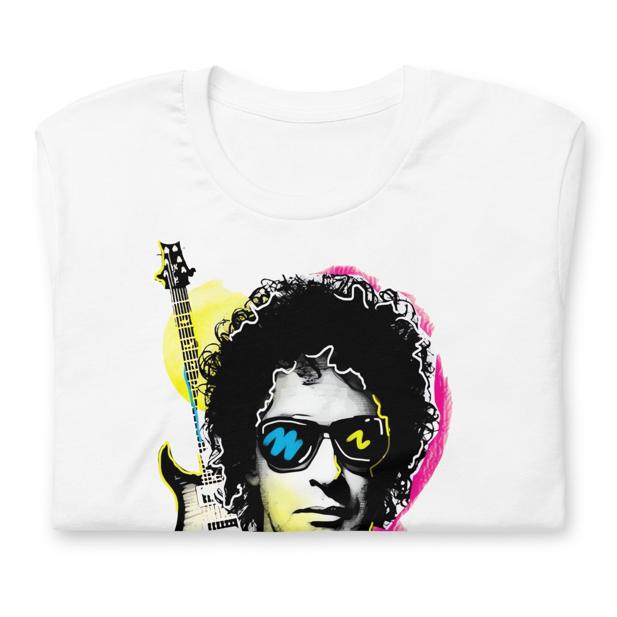 Camiseta de Gustavo Cerati, nuestras opciones de playeras son Unisex. disponible en Superstar. Compra y envíos internacionales.