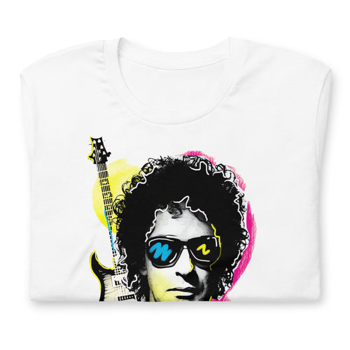 Camiseta de Gustavo Cerati, nuestras opciones de playeras son Unisex. disponible en Superstar. Compra y envíos internacionales.