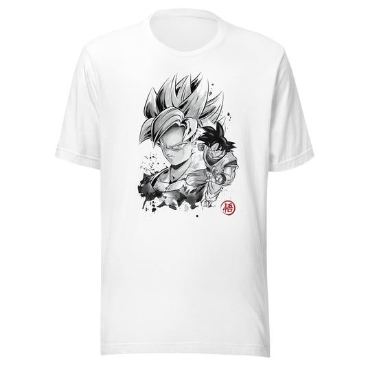 Camiseta Transformación Supersaiyajin, Disponible en la mejor tienda online para comprar tu merch favorita, la mejor Calidad, compra Ahora! 