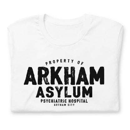 Camiseta Arkham Asylum, Disponible en la mejor tienda online para comprar tu merch favorita, la mejor Calidad, compra Ahora en Superstar! 