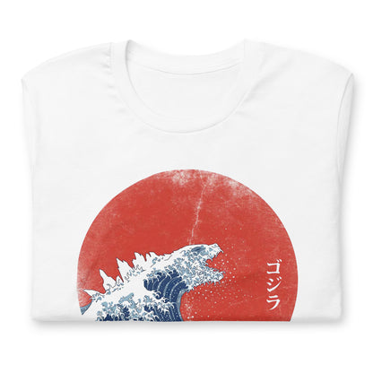 Camiseta Kanagawa Godzilla, Disponible en la mejor tienda online para comprar tu merch favorita, la mejor Calidad, compra Ahora en Superstar! 