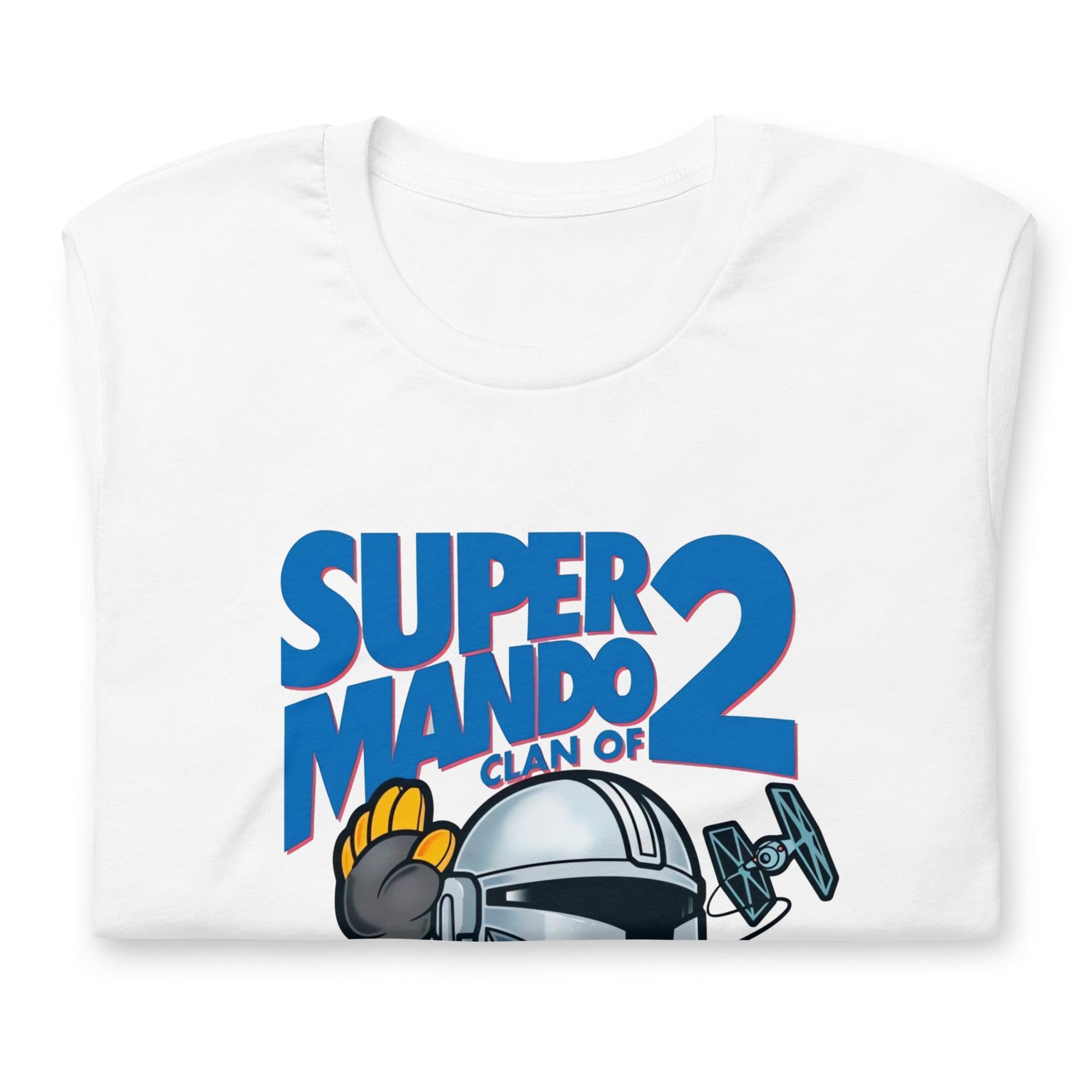 Camiseta Super Mando Clan of 2, Disponible en la mejor tienda online para comprar tu merch favorita, la mejor Calidad, compra Ahora en Superstar! 