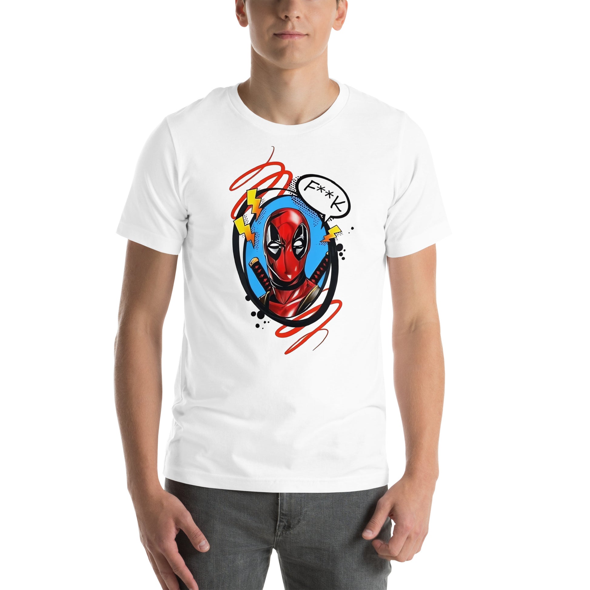 Playera F**K Deadpool, Disponible en la mejor tienda online para comprar tu merch favorita, la mejor Calidad, compra Ahora en Superstar! 